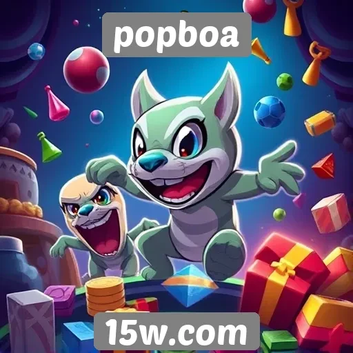 Principais categorias de jogos disponíveis no Popboa
