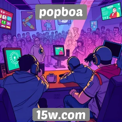 comunidade dos jogadores no popboa cresce rapidamente