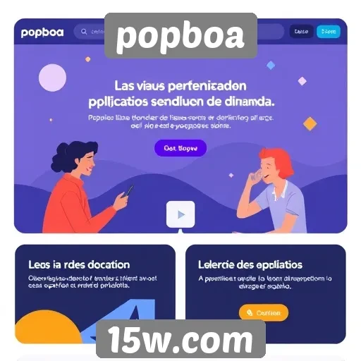 Novos recursos de interação no site Popboa